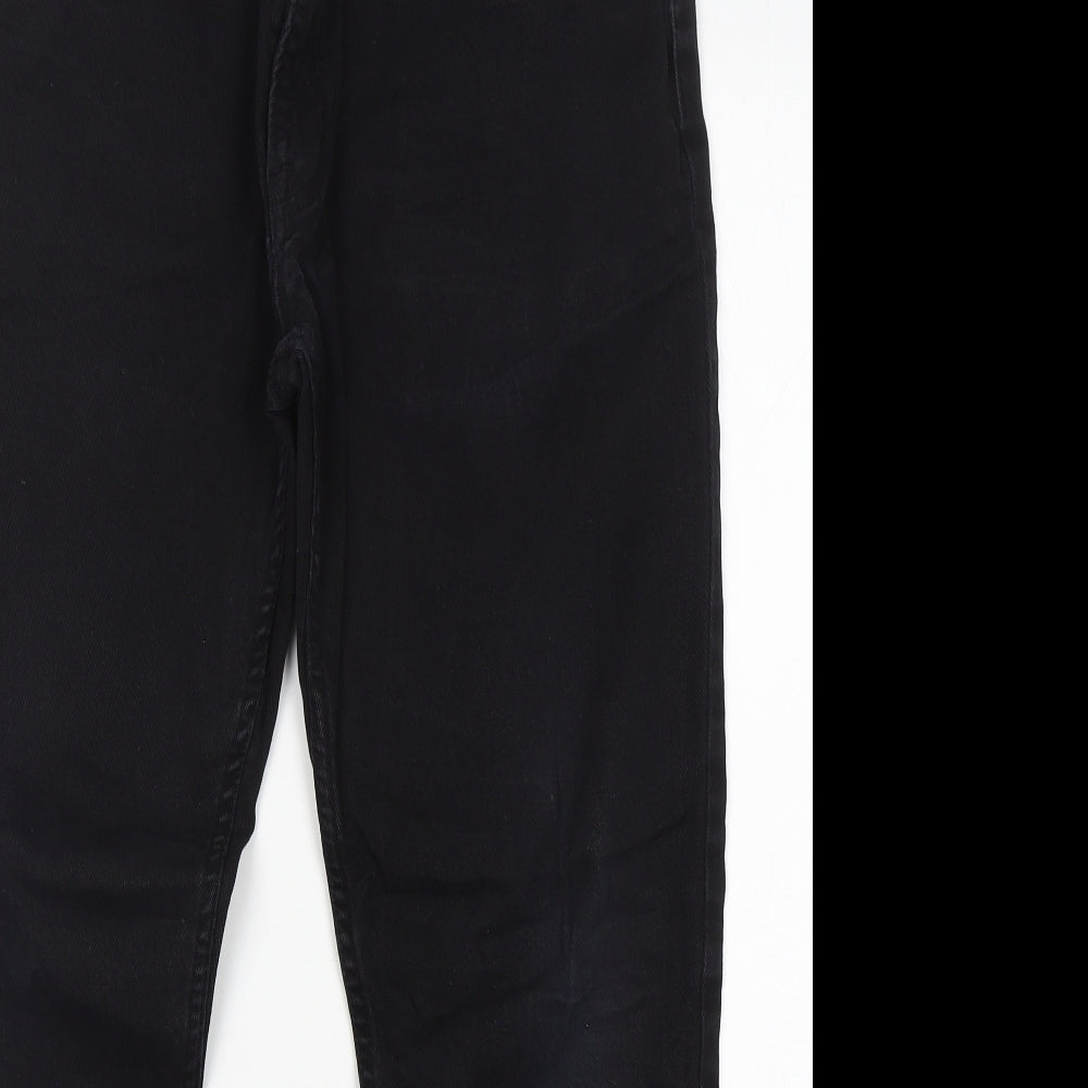 George Mens Black  Cotton Skinny Jeans Size 38 L29 in Regular