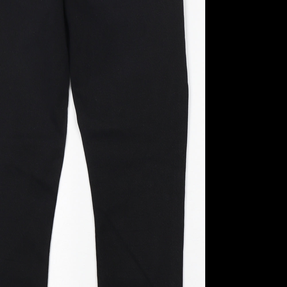 George Mens Black  Cotton Skinny Jeans Size 38 L29 in Regular