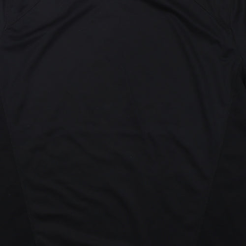 Crivit Mens White  Polyester Basic T-Shirt Size XL Round Neck