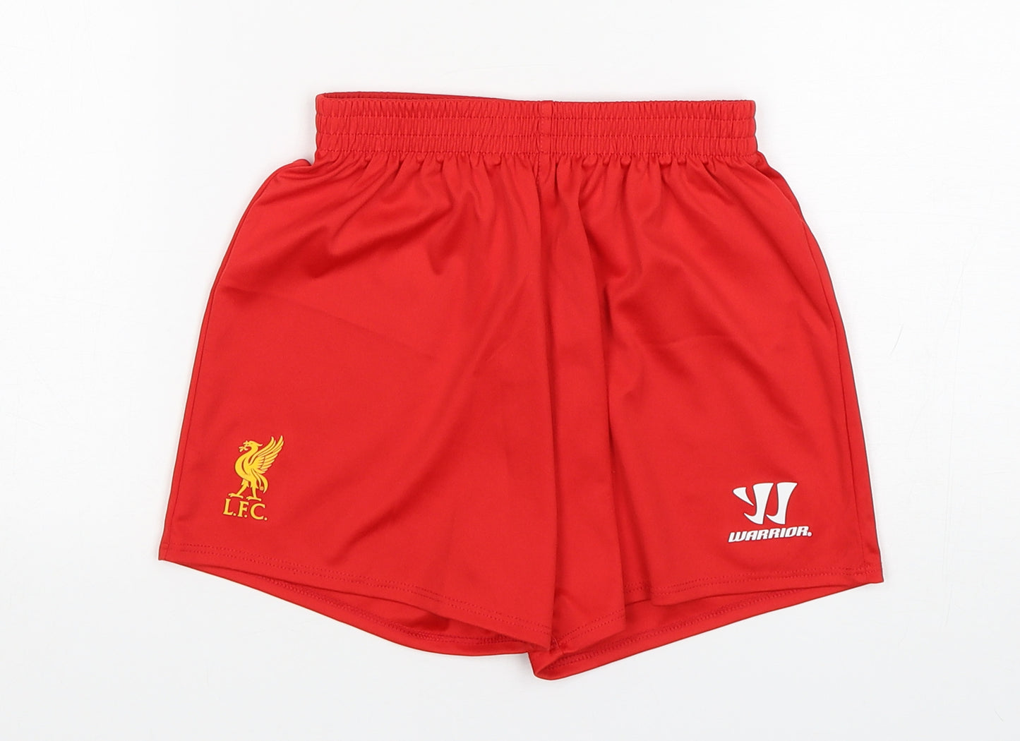 warrior  Boys Red  Polyester Sweat Shorts Size 6-7 Years  Regular