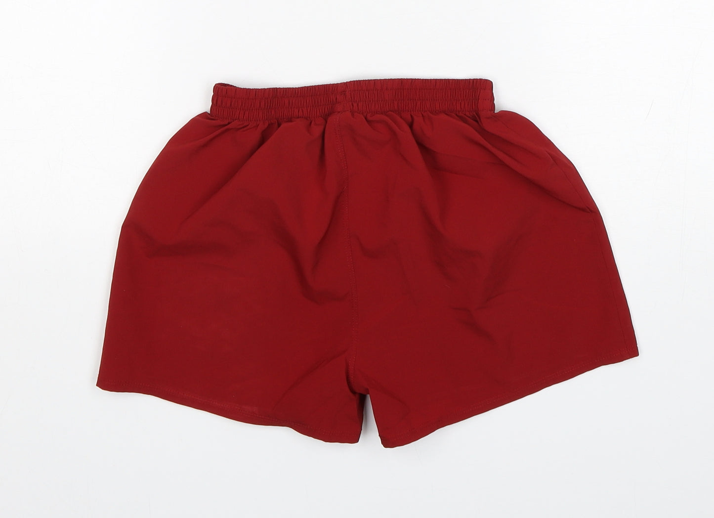 New Balance  Boys Red  Polyester Sweat Shorts Size 6-7 Years  Regular  - Liverpool FC