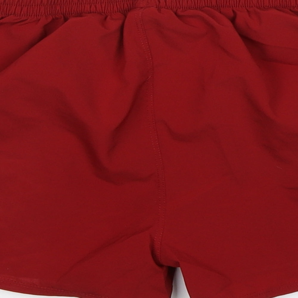 New Balance  Boys Red  Polyester Sweat Shorts Size 6-7 Years  Regular  - Liverpool FC
