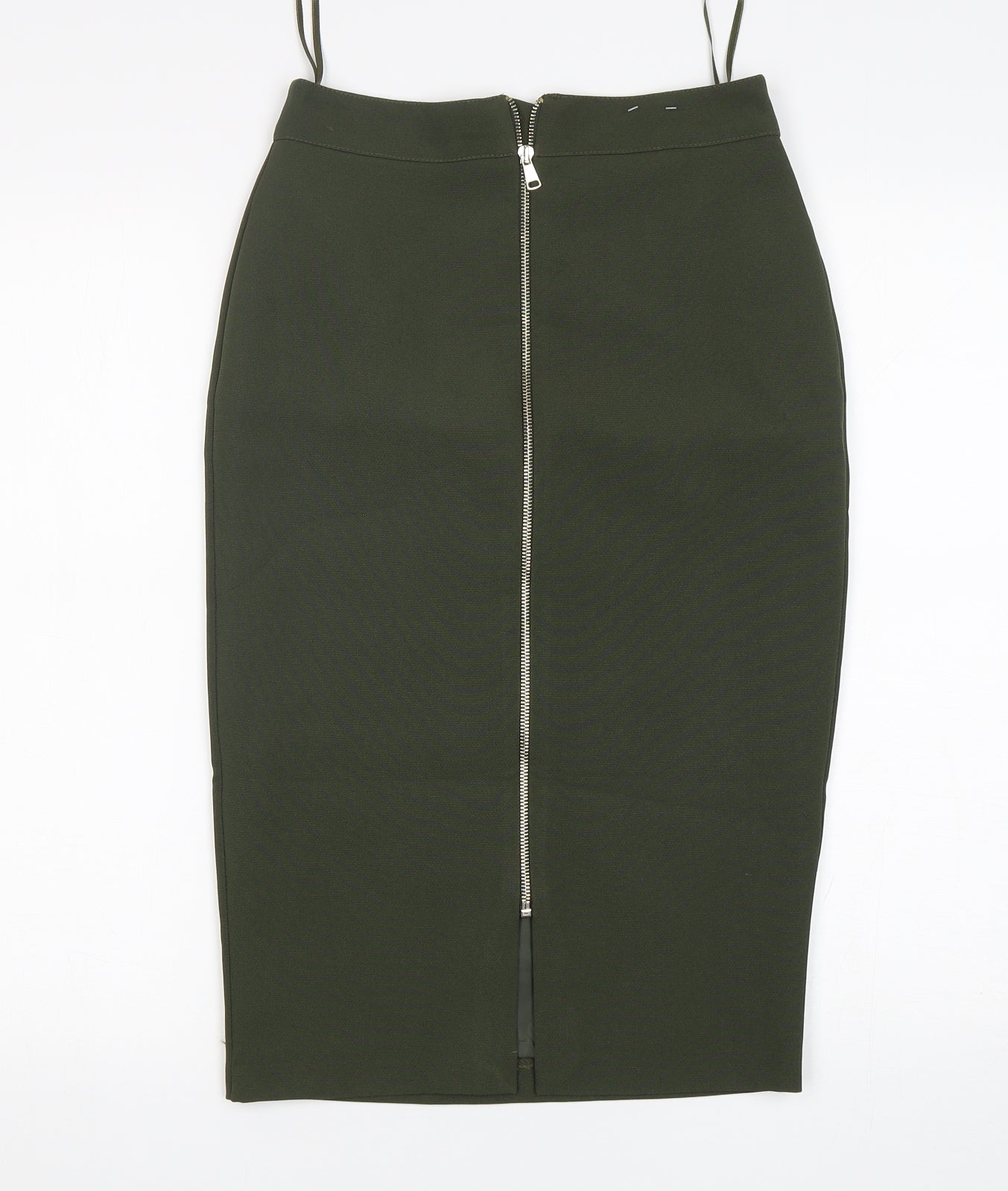F&F Womens Green  Polyester Peasant Skirt Size 6