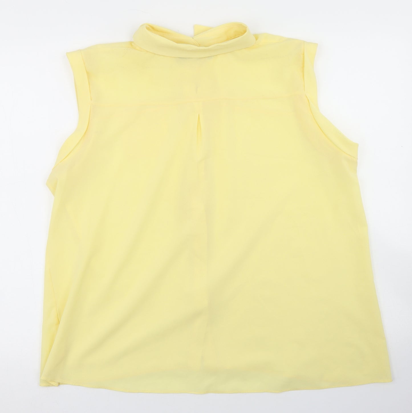 Atmosphere Womens Yellow  Polyacrylate Fibre Basic Blouse Size 20 Collared