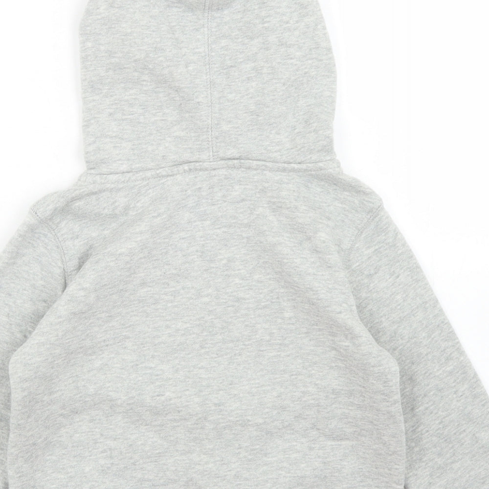 Gap Boys Grey  Cotton Pullover Hoodie Size 2 Years