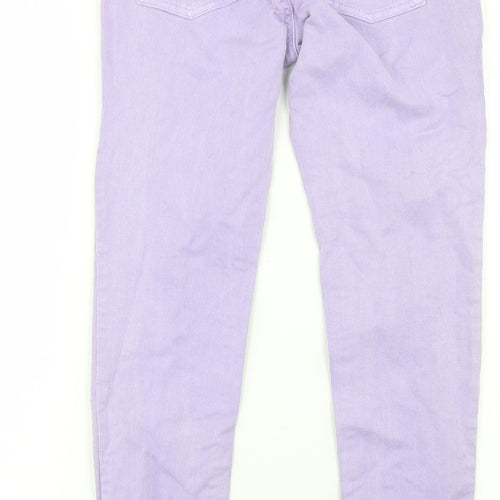 Gap Girls Purple  Cotton Jegging Jeans Size 12 Years  Regular