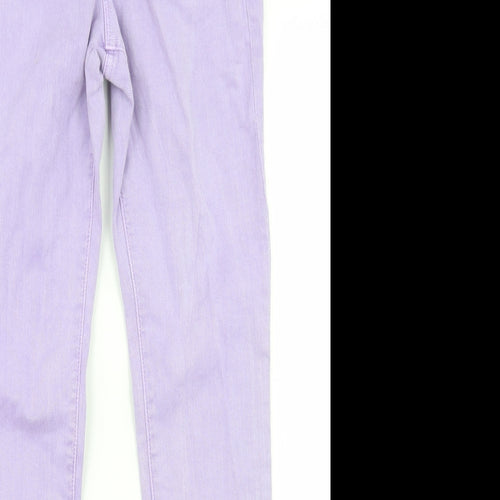 Gap Girls Purple  Cotton Jegging Jeans Size 12 Years  Regular