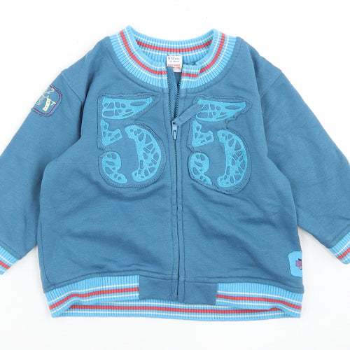 TU Boys Blue   Jacket  Size 9-12 Months   Zip