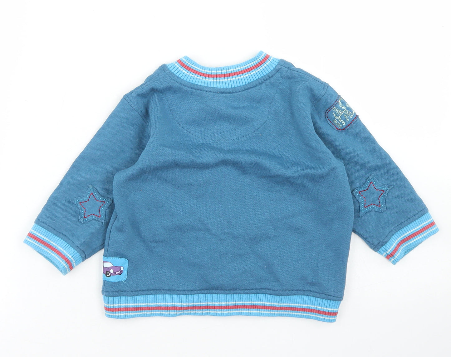 TU Boys Blue   Jacket  Size 9-12 Months   Zip