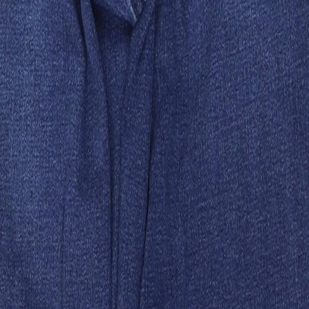 Very Womens Blue  Cotton Jegging Jeans Size 12 L29 in Regular Button