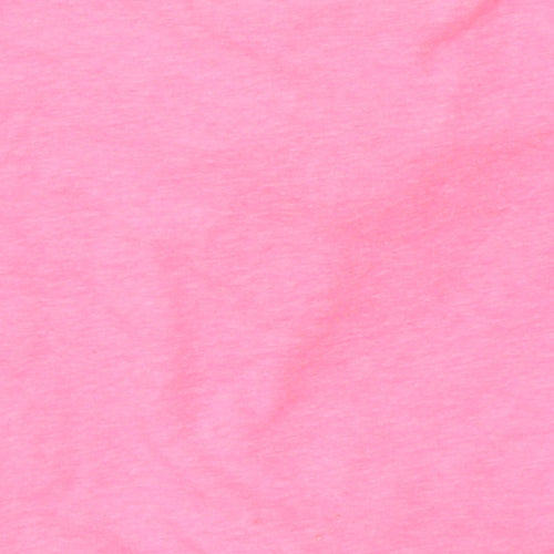 NEXT Girls Pink  Polyester Basic T-Shirt Size 12-18 Months Round Neck  - Unicorn