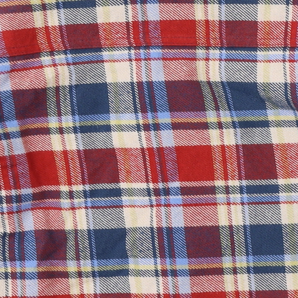 NEXT Boys Multicoloured Check  Jacket Coat Size 3-4 Years  Button