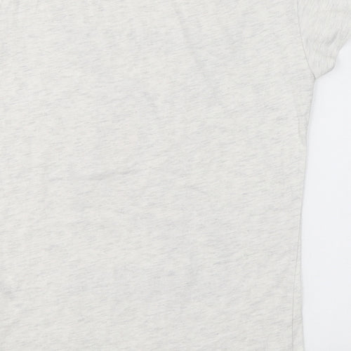 H&M Girls Grey  Cotton Top Pyjama Top Size 12-13 Years   - Don't quit your daydream