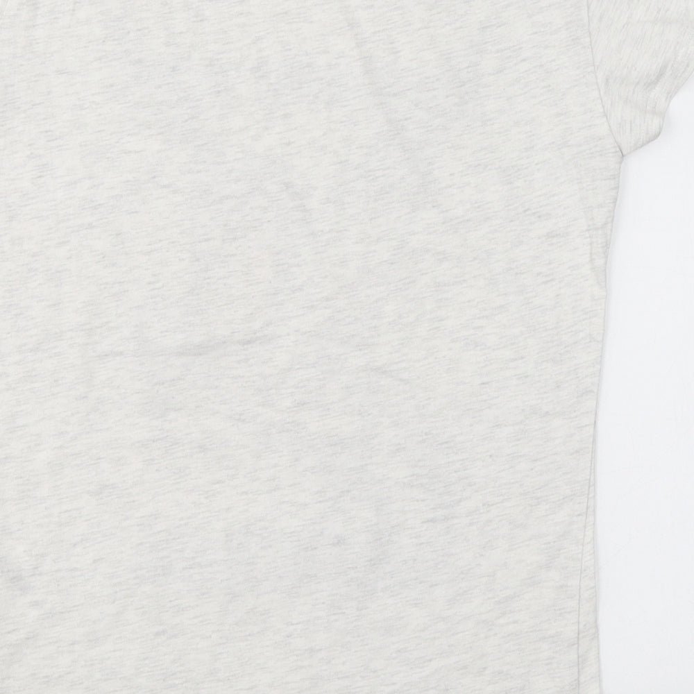 H&M Girls Grey  Cotton Top Pyjama Top Size 12-13 Years   - Don't quit your daydream