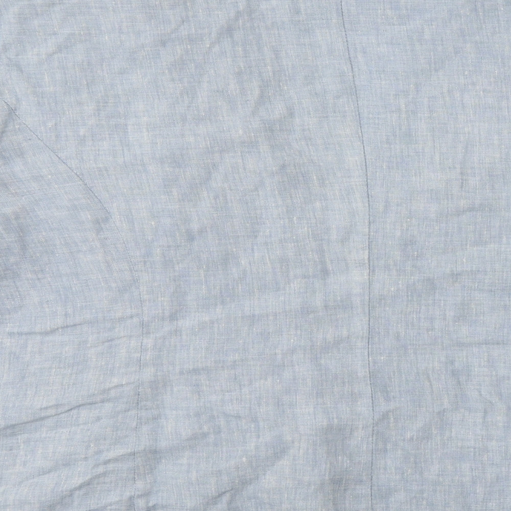 Marks and Spencer Womens Blue   Jacket Coatigan Size 22