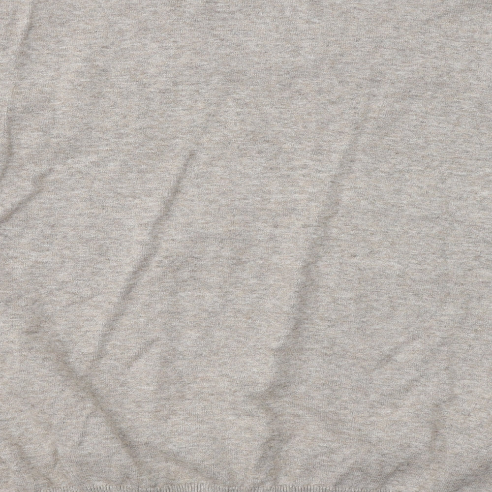 Marks and Spencer Mens Beige Round Neck  Cotton Pullover Jumper Size XL