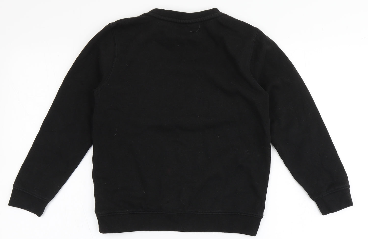 Primark Boys Black  Cotton Pullover Sweatshirt Size S   - Fortnite