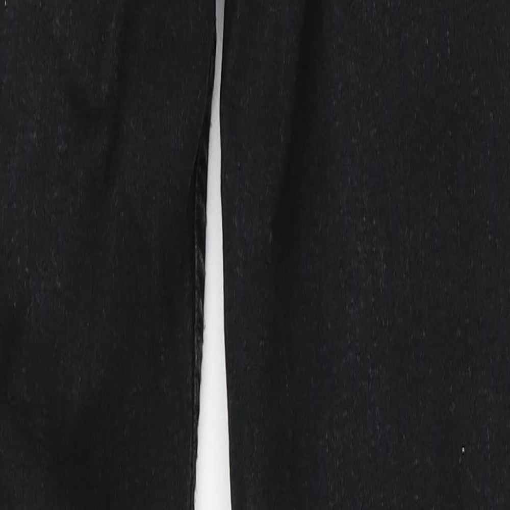 Zara Womens Black  Cotton Skinny Jeans Size 12 L30 in Regular