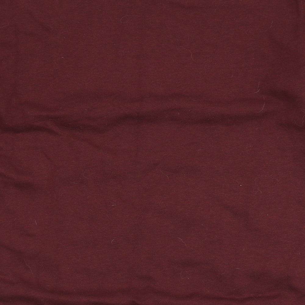 JACK & JONES Mens Red  Cotton Pullover Sweatshirt Size M