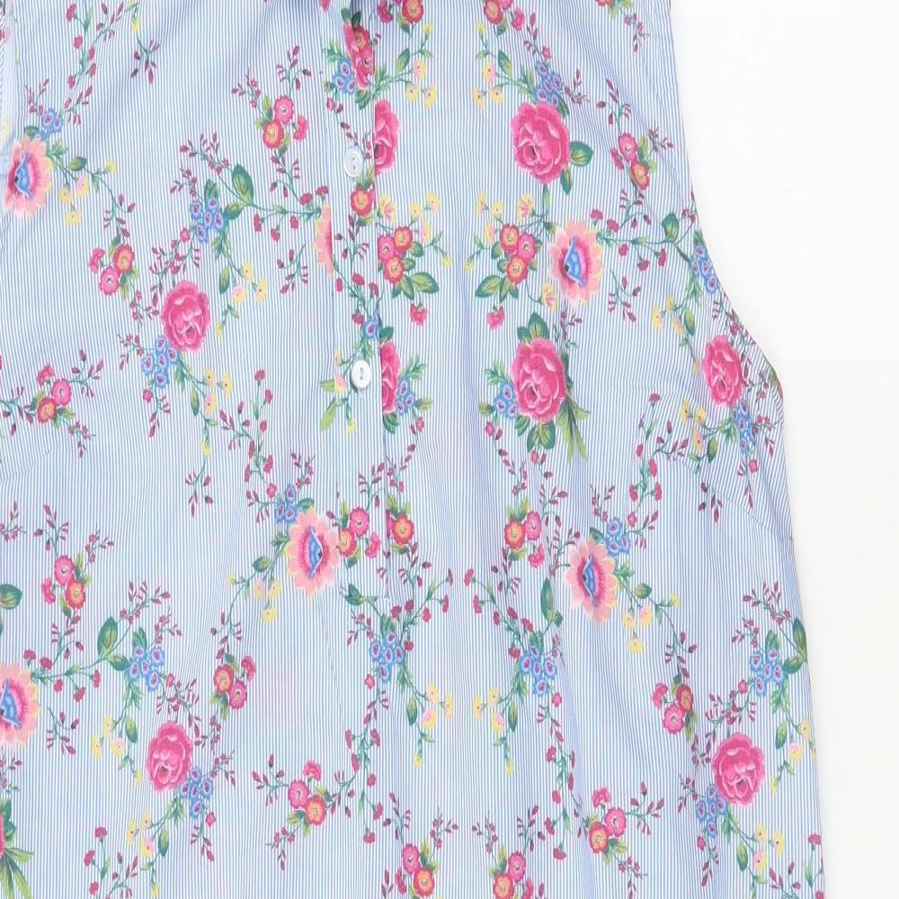 Atmosphere Womens Multicoloured Floral Polyester Mermaid  Size 16  Collared Button