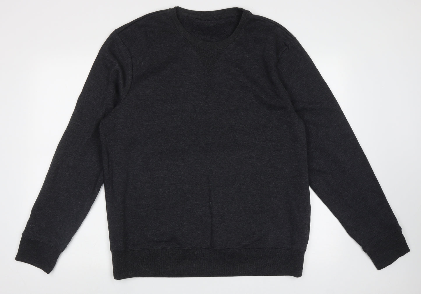 Preworn Mens Grey  Cotton Pullover Sweatshirt Size XL