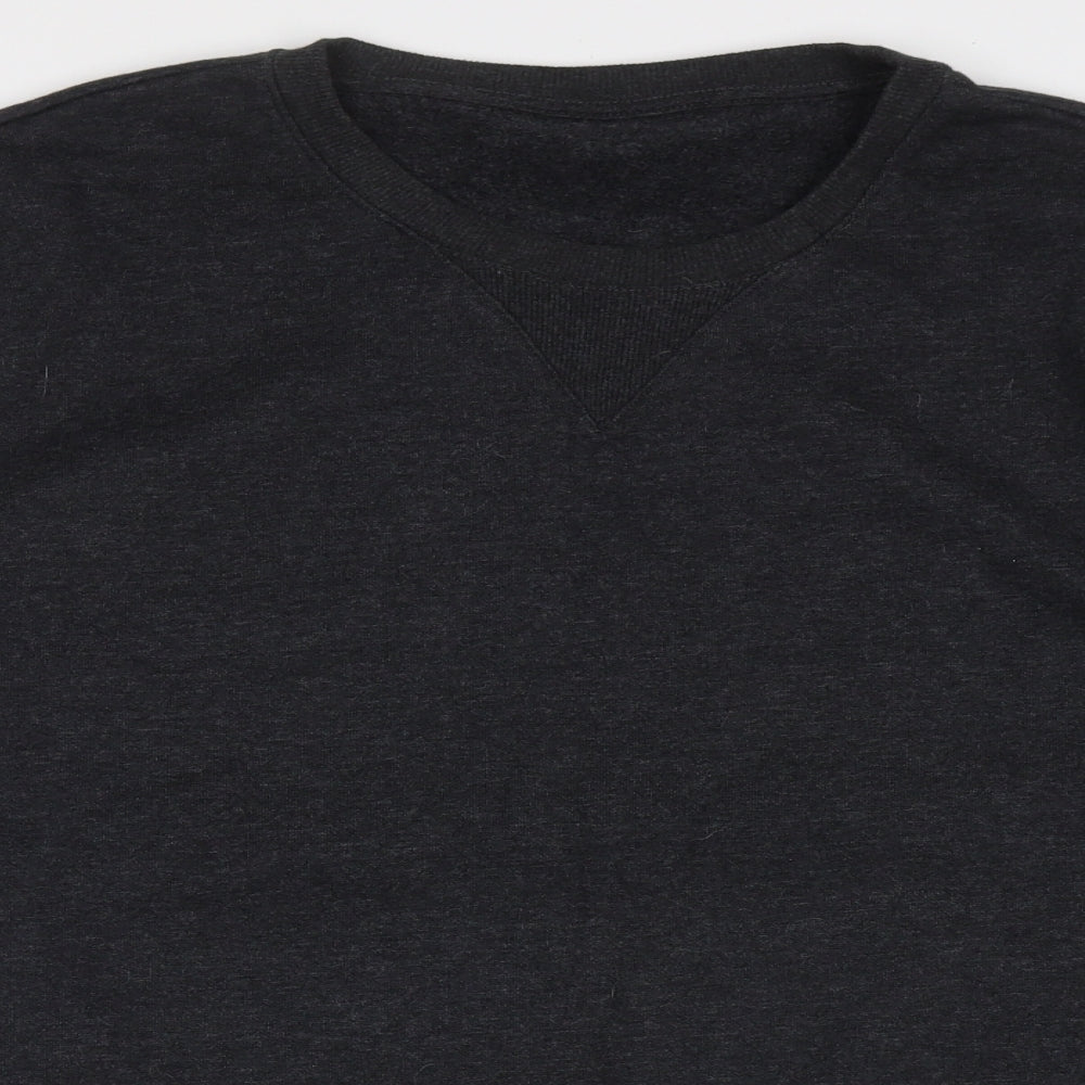 Preworn Mens Grey  Cotton Pullover Sweatshirt Size XL