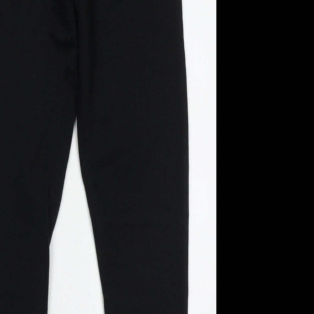 George Boys Black  Cotton Jogger Trousers Size 13-14 Years  Regular Tie