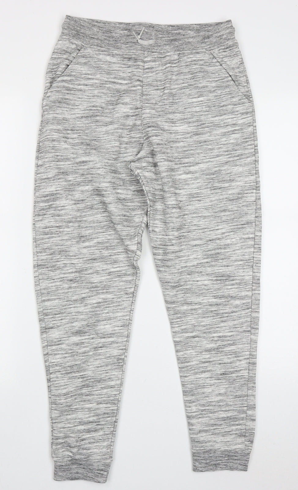 George Boys Grey  Cotton Jogger Trousers Size 13-14 Years  Regular Tie
