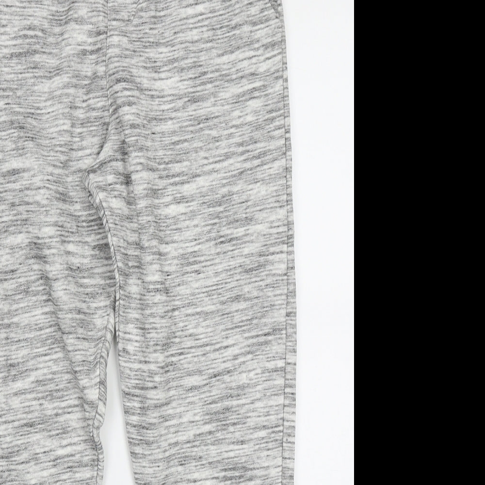 George Boys Grey  Cotton Jogger Trousers Size 13-14 Years  Regular Tie