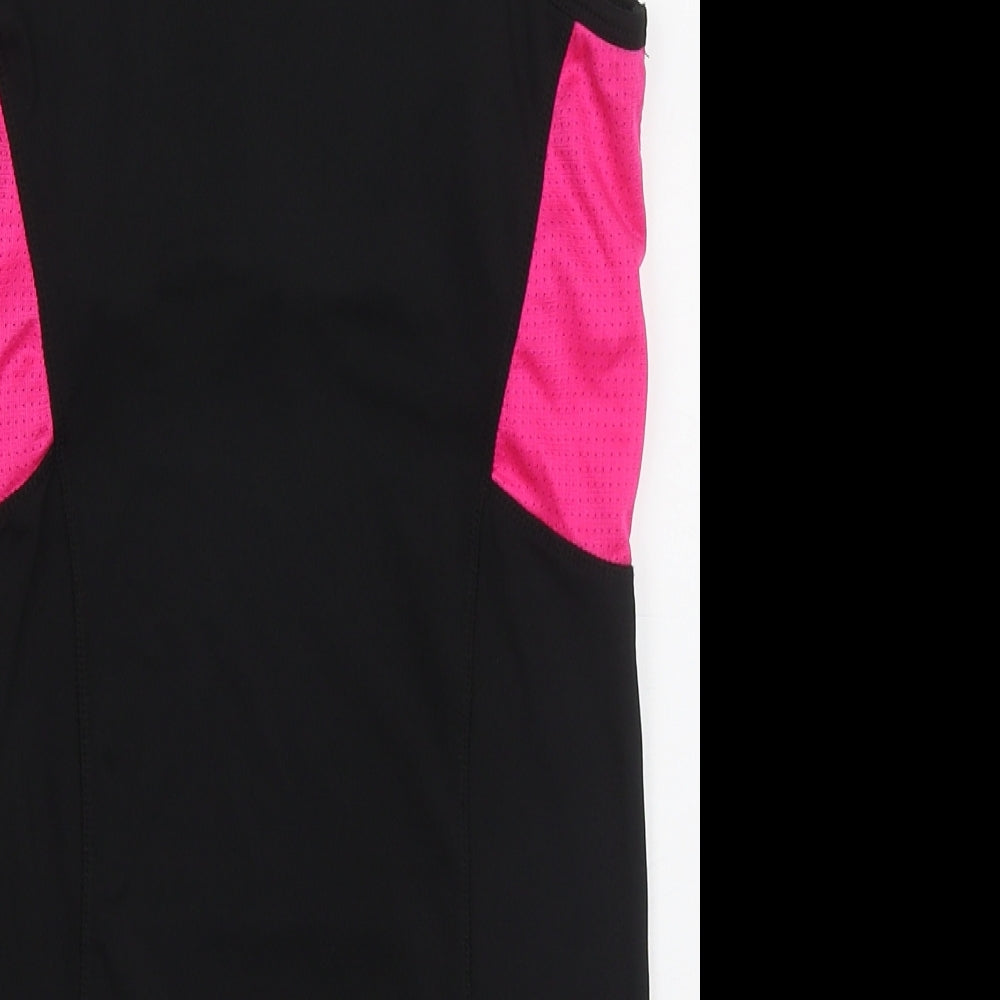 Karrimor Womens Pink  Polyester Basic Tank Size 10 Scoop Neck Pullover