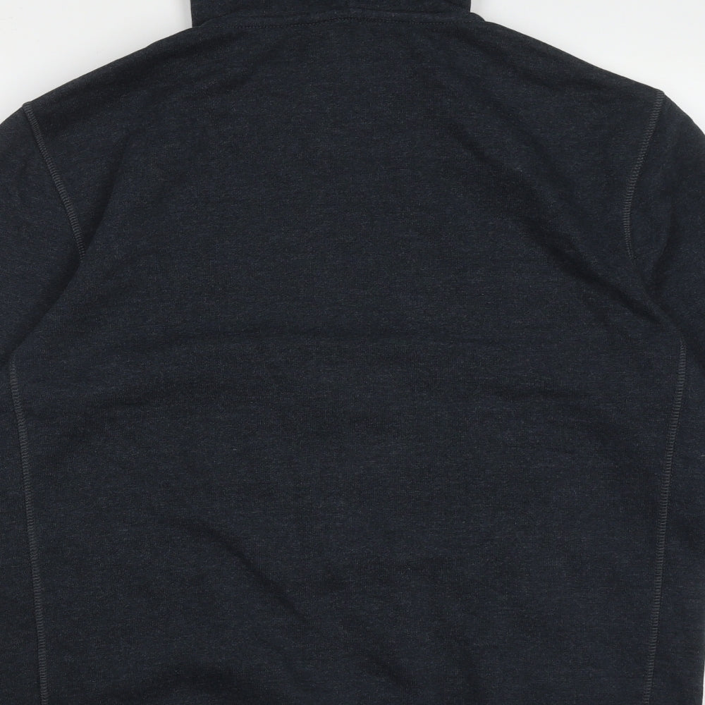 NEXT Mens Grey  Cotton Full Zip Hoodie Size L