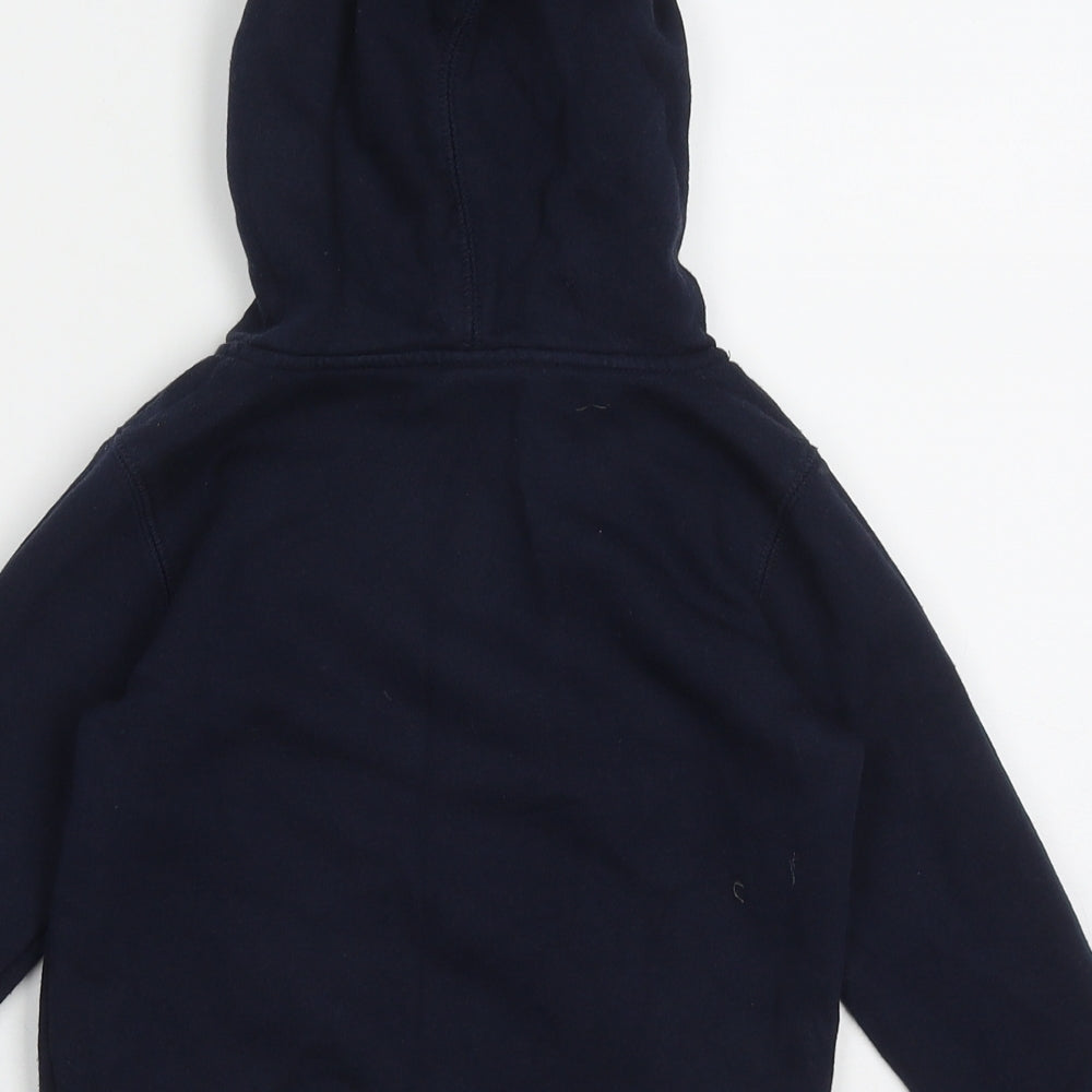 Gap Boys Blue  Cotton Pullover Hoodie Size 3 Years  Pullover