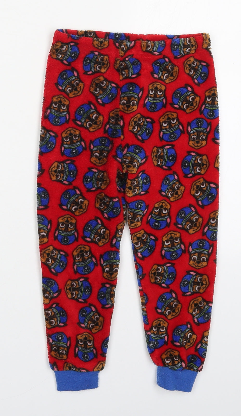 Primark Boys Multicoloured  Polyester Sweatpants Trousers Size 4-5 Years  Regular  - Paw Patrol Pyjama Pants
