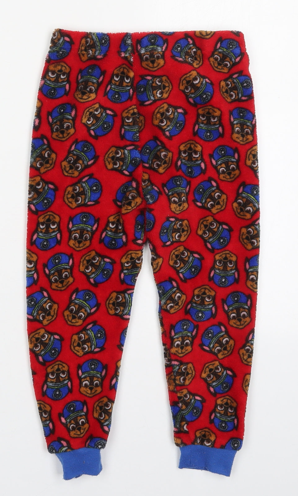 Primark Boys Multicoloured  Polyester Sweatpants Trousers Size 4-5 Years  Regular  - Paw Patrol Pyjama Pants