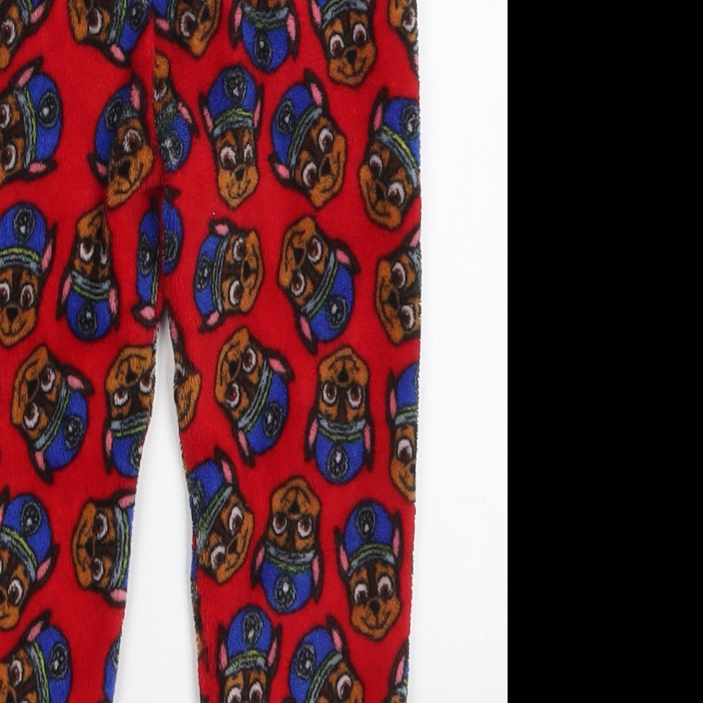 Primark Boys Multicoloured  Polyester Sweatpants Trousers Size 4-5 Years  Regular  - Paw Patrol Pyjama Pants