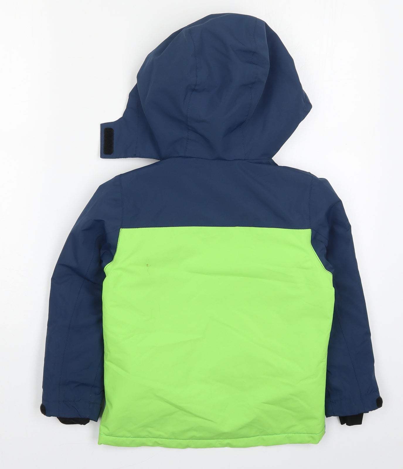 Crane Boys Multicoloured Colourblock  Basic Coat Coat Size 5-6 Years  Zip