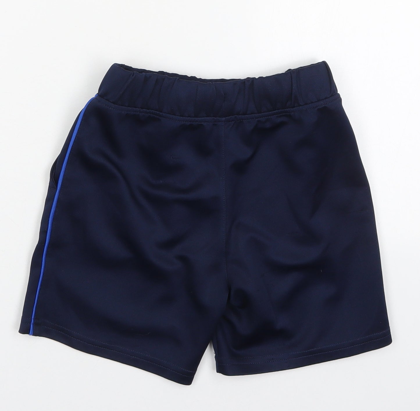 Dunnes Boys Blue  Polyester Sweat Shorts Size 7-8 Years  Regular Drawstring