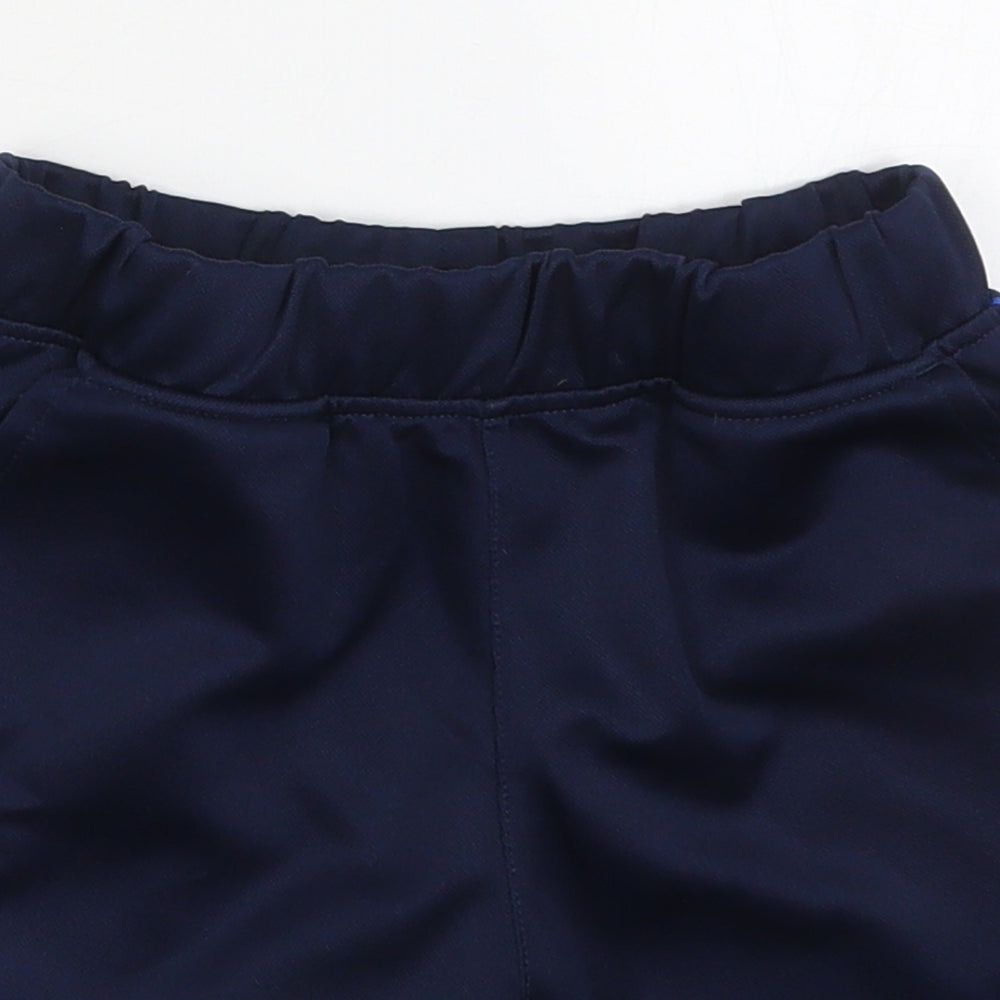 Dunnes Boys Blue  Polyester Sweat Shorts Size 7-8 Years  Regular Drawstring