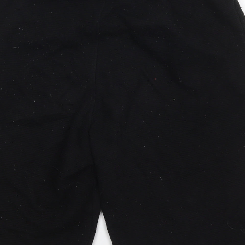 TU Boys Black  Cotton Sweat Shorts Size 12 Years  Regular