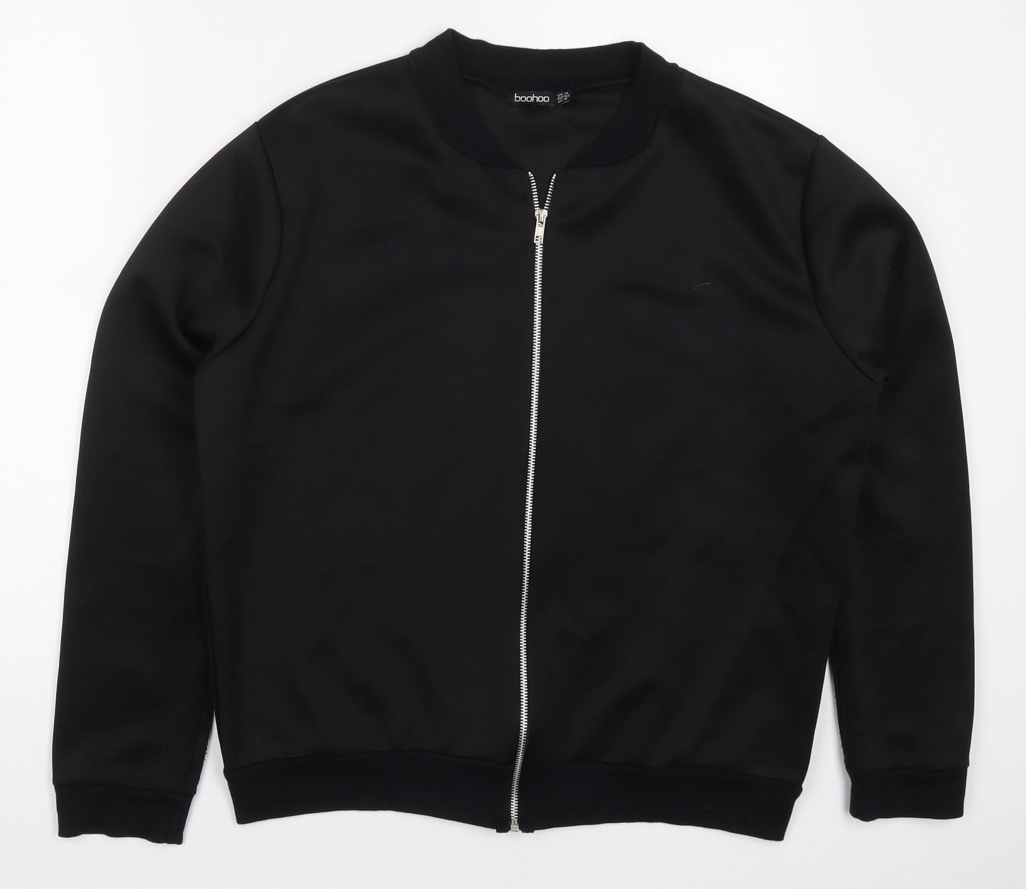 Boohoo Womens Black   Jacket  Size 14  Zip