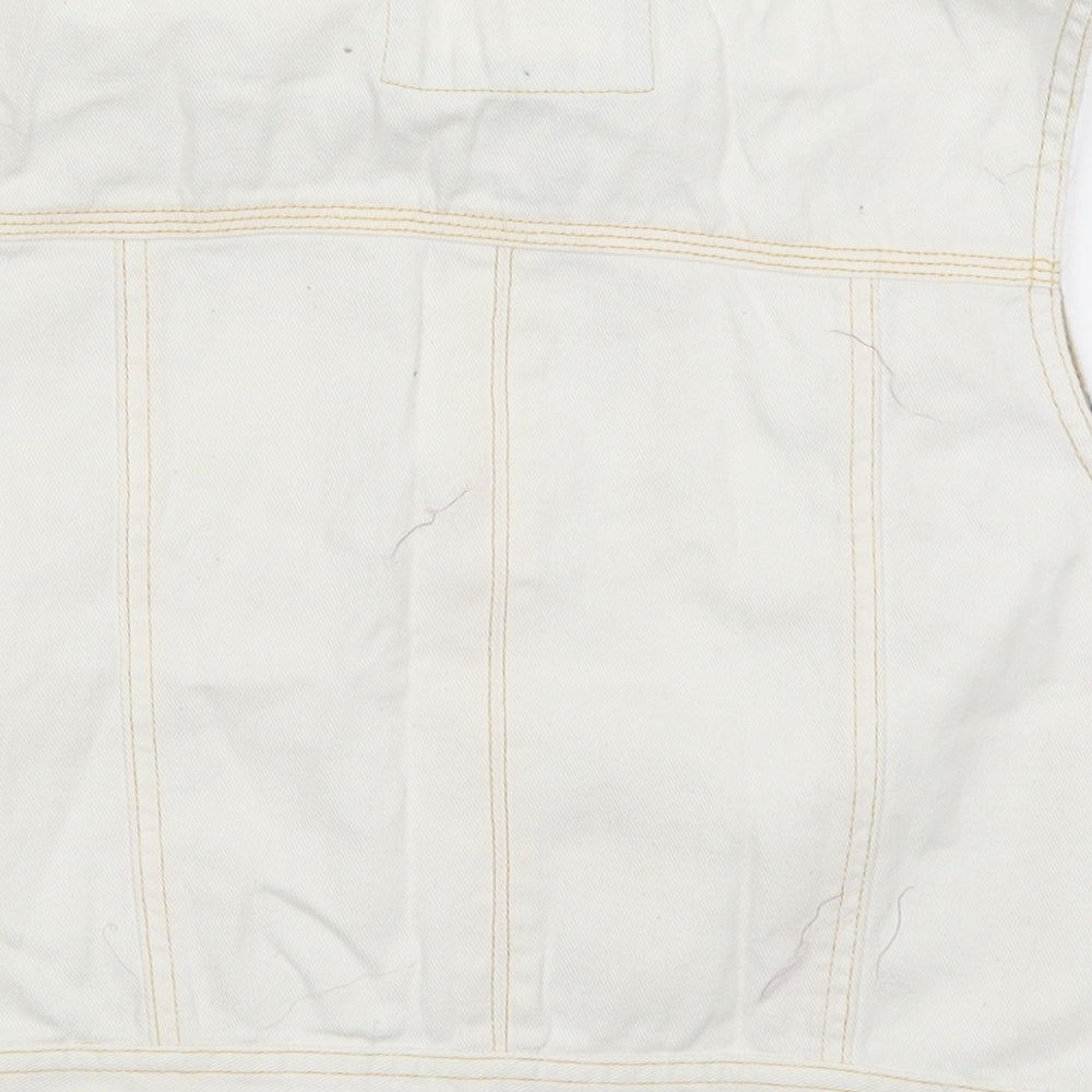 Marks and Spencer Womens White   Jacket  Size 16  Button