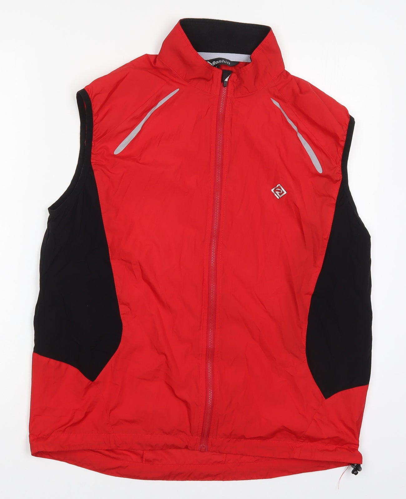 Ronhill Mens Red   Gilet Jacket Size M  Zip