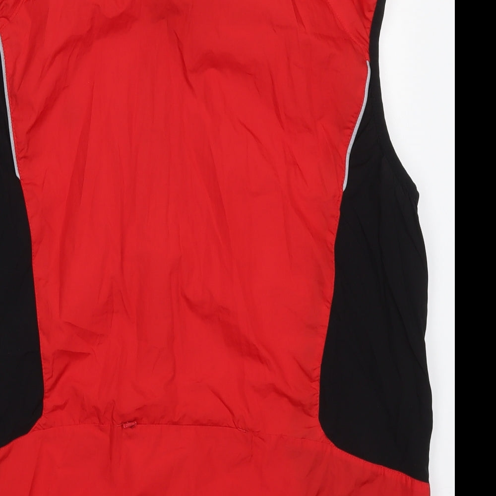Ronhill Mens Red   Gilet Jacket Size M  Zip
