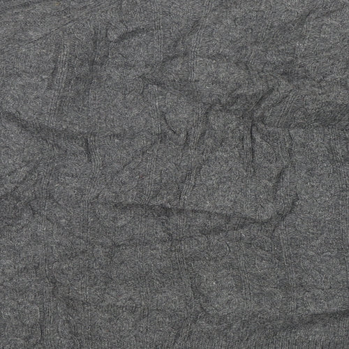 Woolovers Womens Grey V-Neck  Polyester Cardigan Jumper Size XL