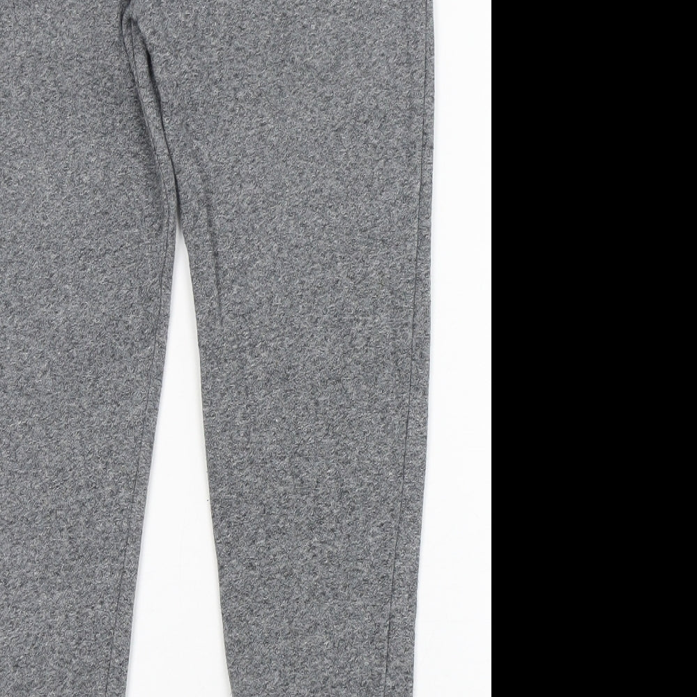 M&S Boys Grey  Cotton Sweatpants Trousers Size 9 Years  Regular