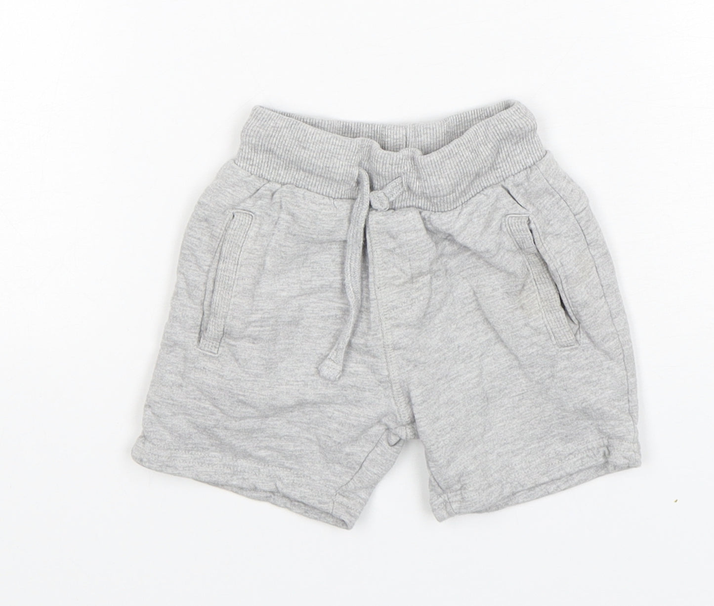 Very Boys Grey  Cotton Sweatpants Trousers Size 12-18 Months