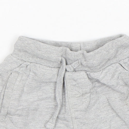 Very Boys Grey  Cotton Sweatpants Trousers Size 12-18 Months