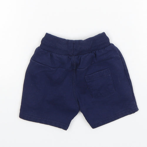 Very Boys Blue  Cotton Sweatpants Trousers Size 12-18 Months   - Shorts