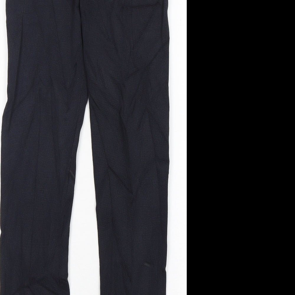 H&M Womens Blue  Viscose Jogger Leggings Size 8 L29 in