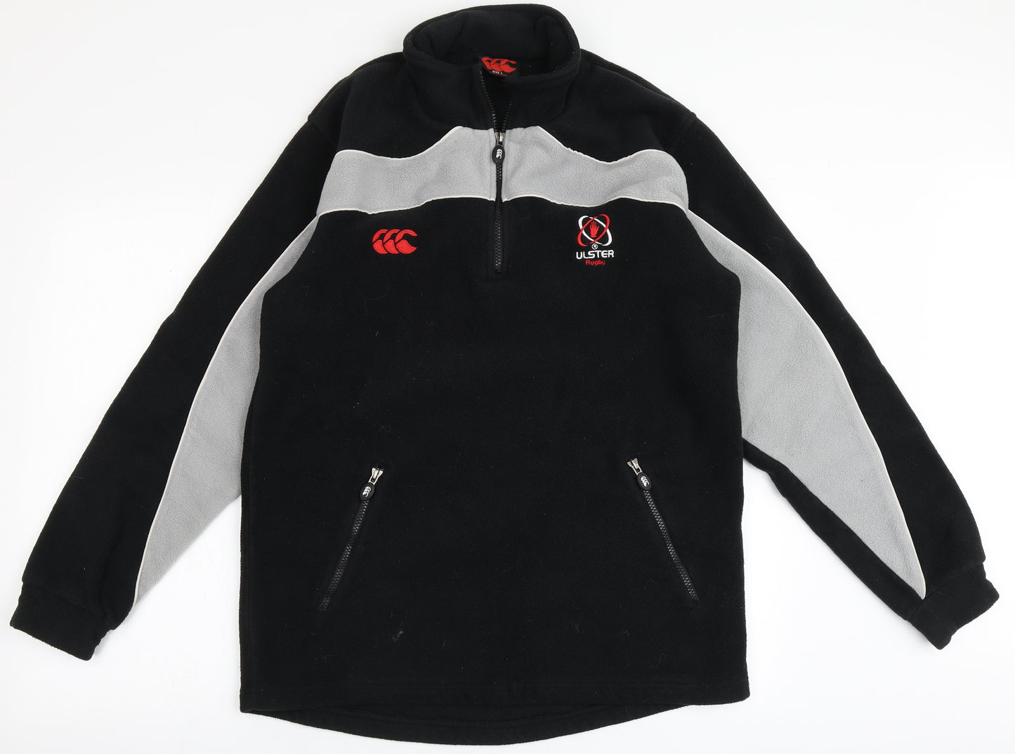 Canterbury Mens Black  Polyester Pullover Sweatshirt Size L